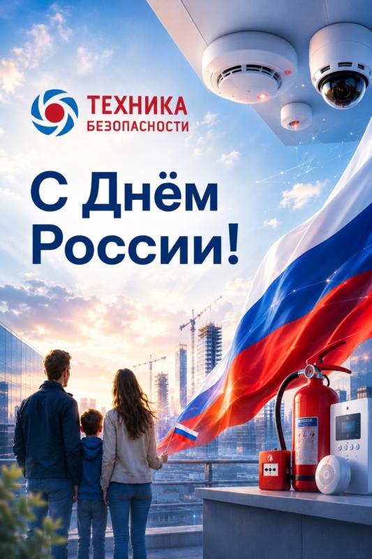День России — инженерные системы безопасности объектов строительства