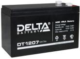 АКБ 7 Ач (12В) аккумулятор для сигнализации ИБП UPS DELTA DT 1207 фото